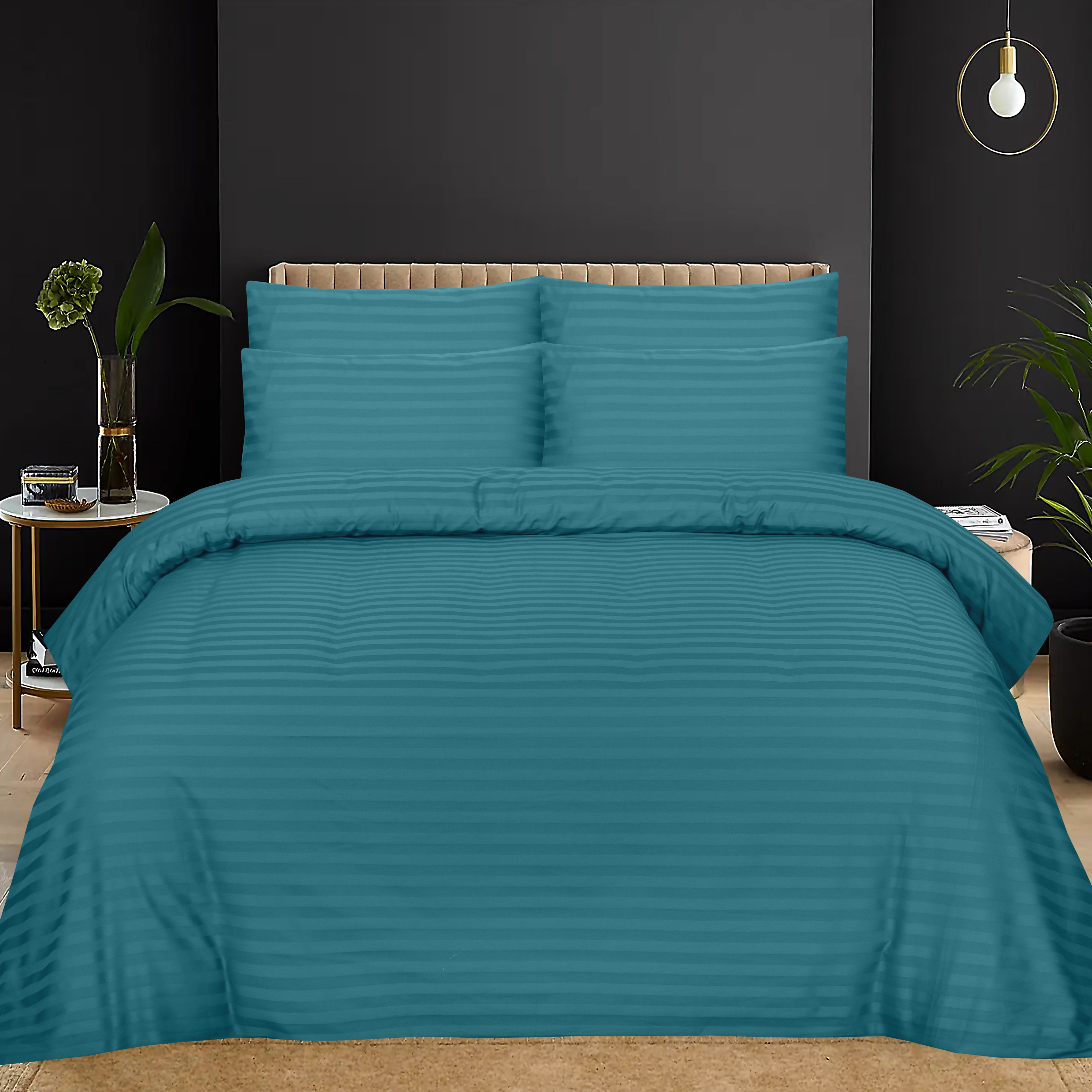 Cannon Stripe-Bed Sheet Set (T-300)