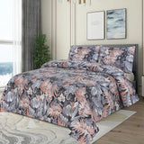 Montrose 3Pcs Printed King Size Bedsheet