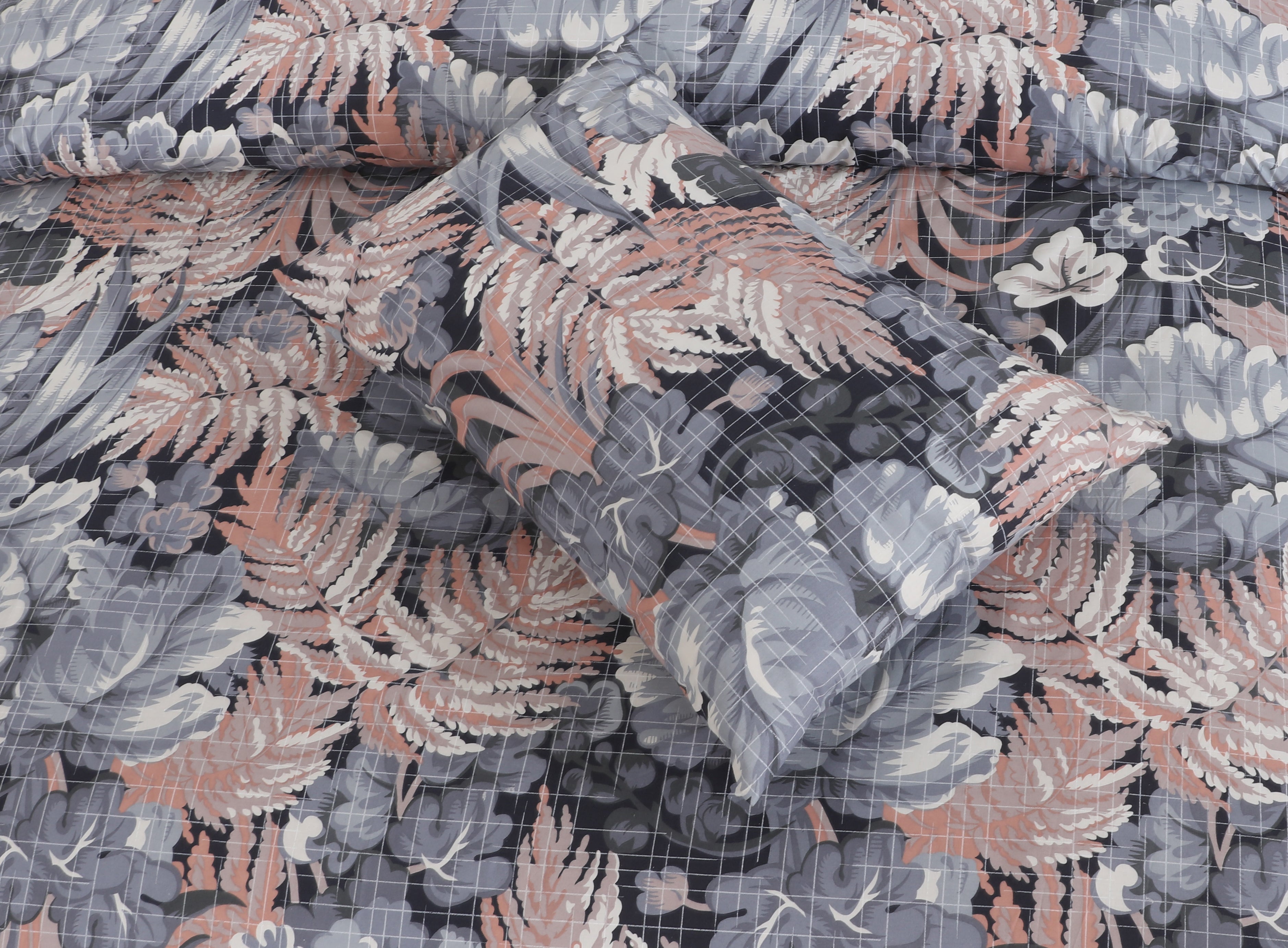 Montrose 3Pcs Printed King Size Bedsheet