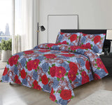 Magnolia 3Pcs Printed Double Bedsheet