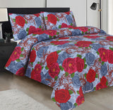 Magnolia 3Pcs Printed Double Bedsheet