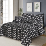 Felix 5Pcs Printed King Size Bedsheet