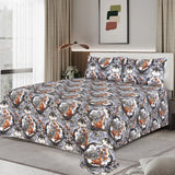 Mika 3Pcs Printed Double Bedsheet King