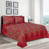 Hermat 5Pcs Printed King Size Bedsheet