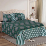 Elektra 5Pcs Printed King Size Bedsheet