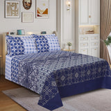 Pascal 5Pcs Printed bedsheet