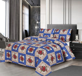 Euphoria 3Pcs Printed King Size Bedsheet