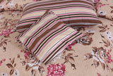 Candice brown 5Pcs PrintedKing Size Bedsheet