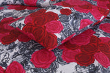 Dahlia 3Pcs Printed King Size Bedsheet