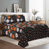 Esia 5Pcs Printed bedsheet