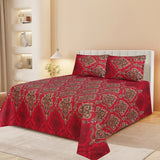 3pcs printed bedsheet