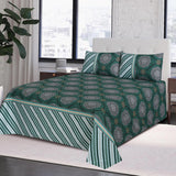 Elektra 3Pcs Printed King Size Bedsheet