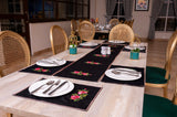 7 Pcs Embroidered Table Runner & Placemats