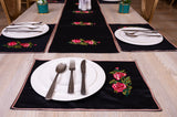 7 Pcs Embroidered Table Runner & Placemats