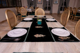 7 Pcs Luxury Embroidered Table Runner & Placemats