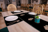 7 Pcs Luxury Embroidered Table Runner & Placemats