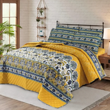 6Pcs Printed Bedspread